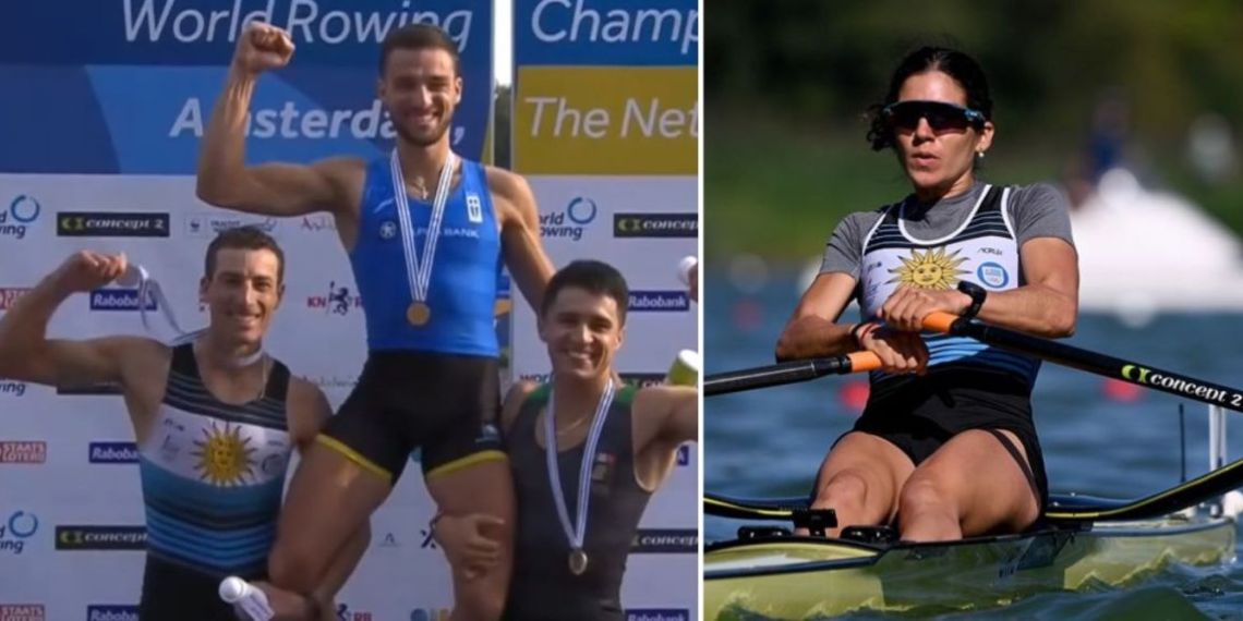 Felipe Klüver, vicecampeón mundial de remo en Países Bajos; Nicole Yarzón fue sexta