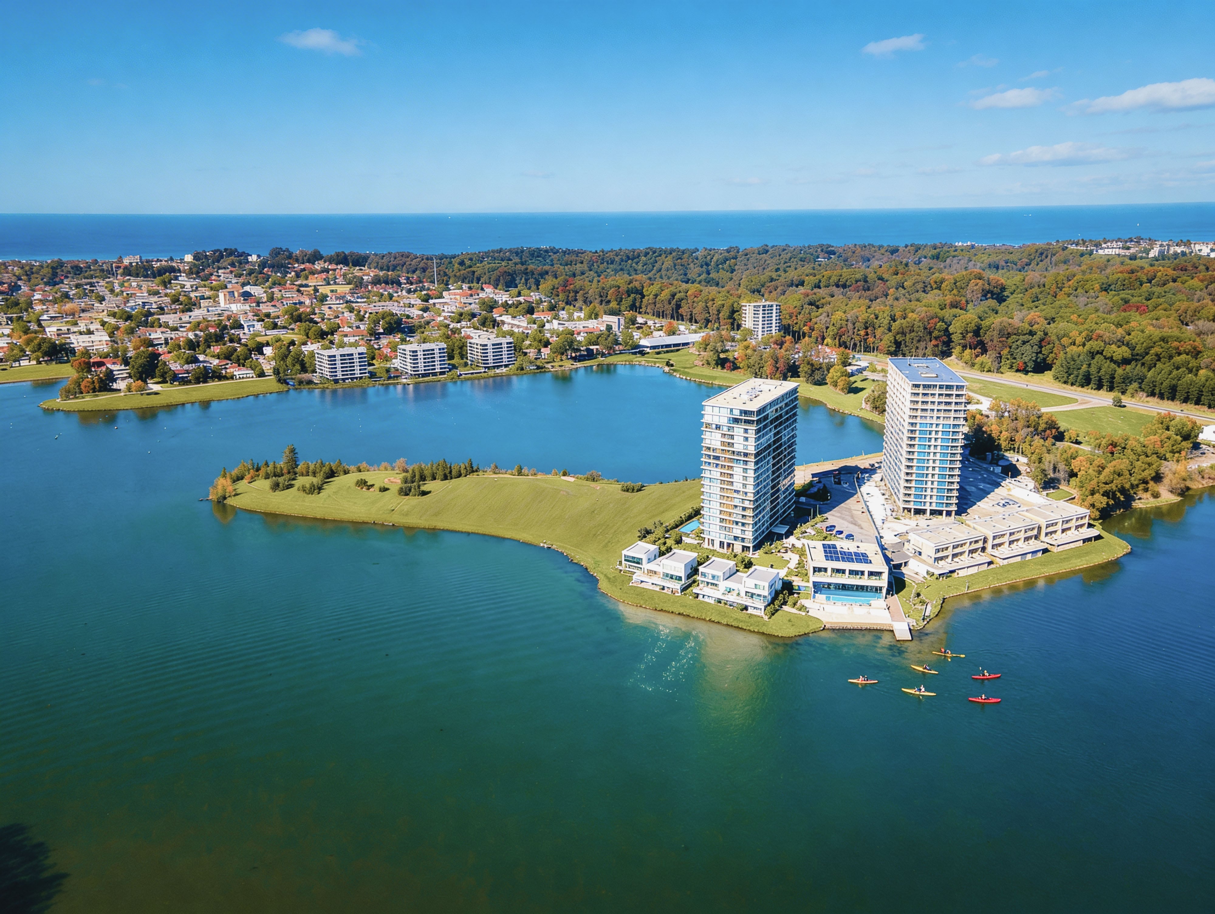 IRSA avanza con Distrito Calcagno en Canelones: US$10 millones y 230.000 m² junto al Lago Calcagno