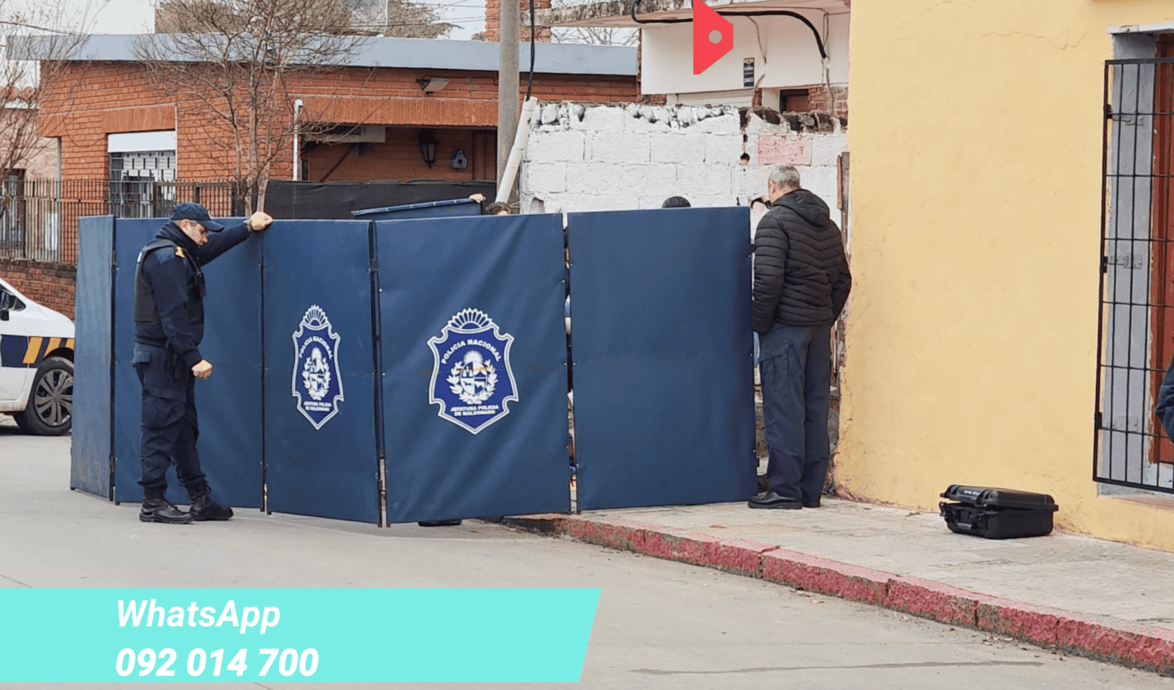 Se entregó el hombre señalado como autor de un homicidio en el centro de Maldonado