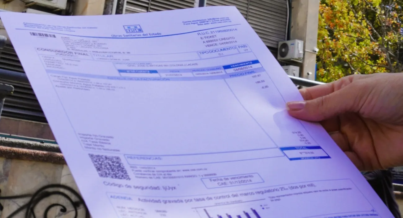 OSE posterga 60 días las facturas a desplazados por las lluvias