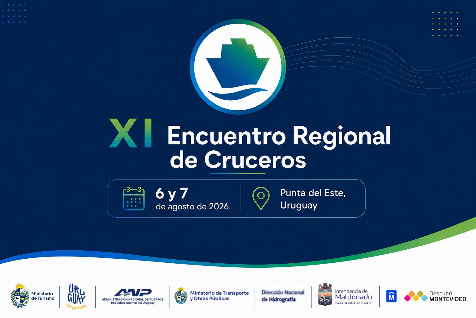 Punta del Este será sede del XI Encuentro Regional de Cruceros el 6 y 7 de agosto