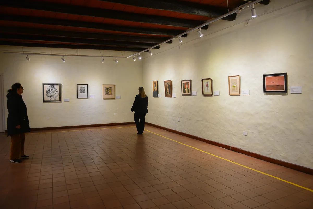 A días de cerrar: la muestra de la pinacoteca Olmedo-Mautone reúne en el Museo Mazzoni décadas de vínculos con artistas fernandinos