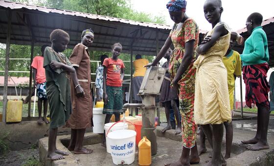 UNICEF llega con ayuda humanitaria a comunidades aisladas por el conflicto en el estado de Jonglei, Sudán del Sur