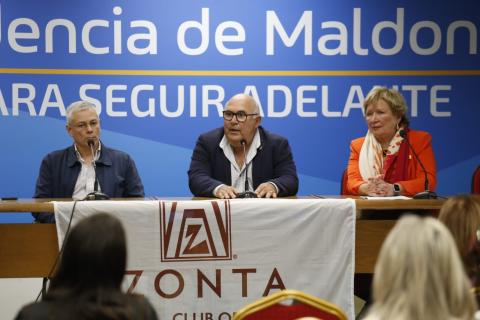 Abella participó de una jornada sobre prevención del suicidio organizada por Zonta Atlántico Sur
