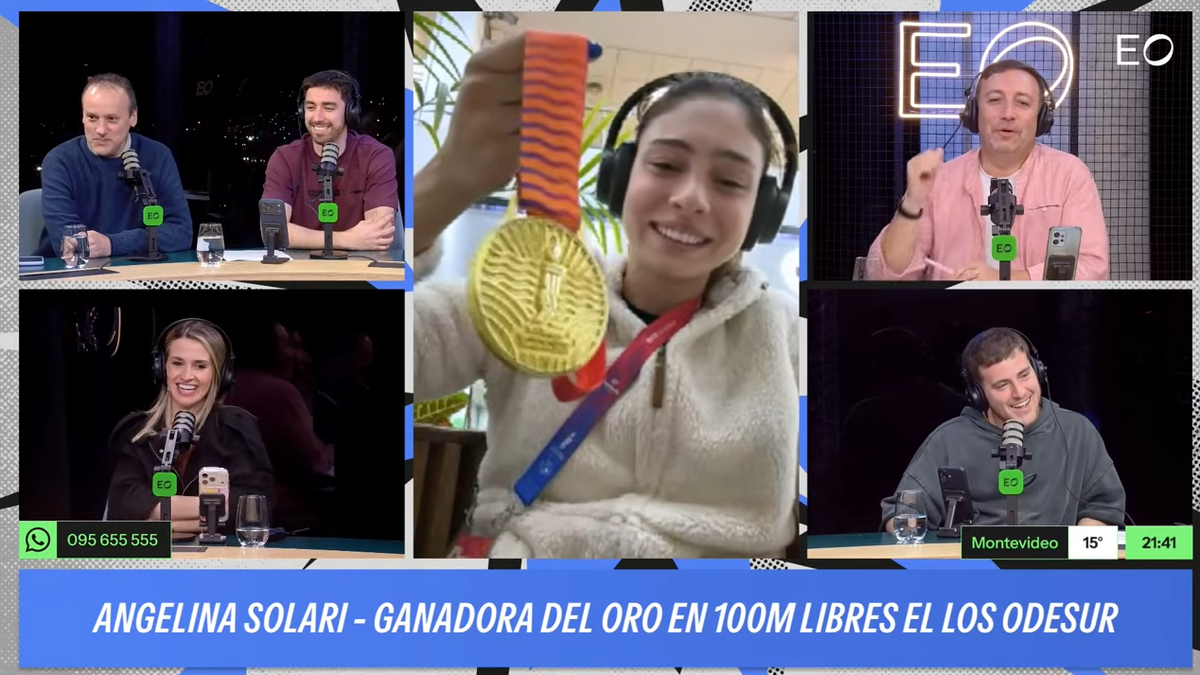 Angelina Solari, tras el oro en los Odesur: "Me confirmó que estoy haciendo las cosas bien"