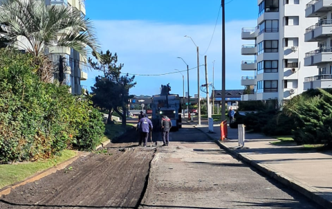 La Intendencia de Maldonado culminó obras de repavimentación en la zona de La Pastora, en Punta del Este