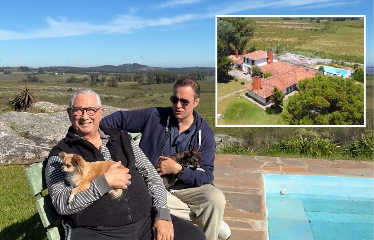Sergio Puglia y Horacio Correa dejan Villa Puglia y ya viven en 'La Roca', su chacra en Maldonado