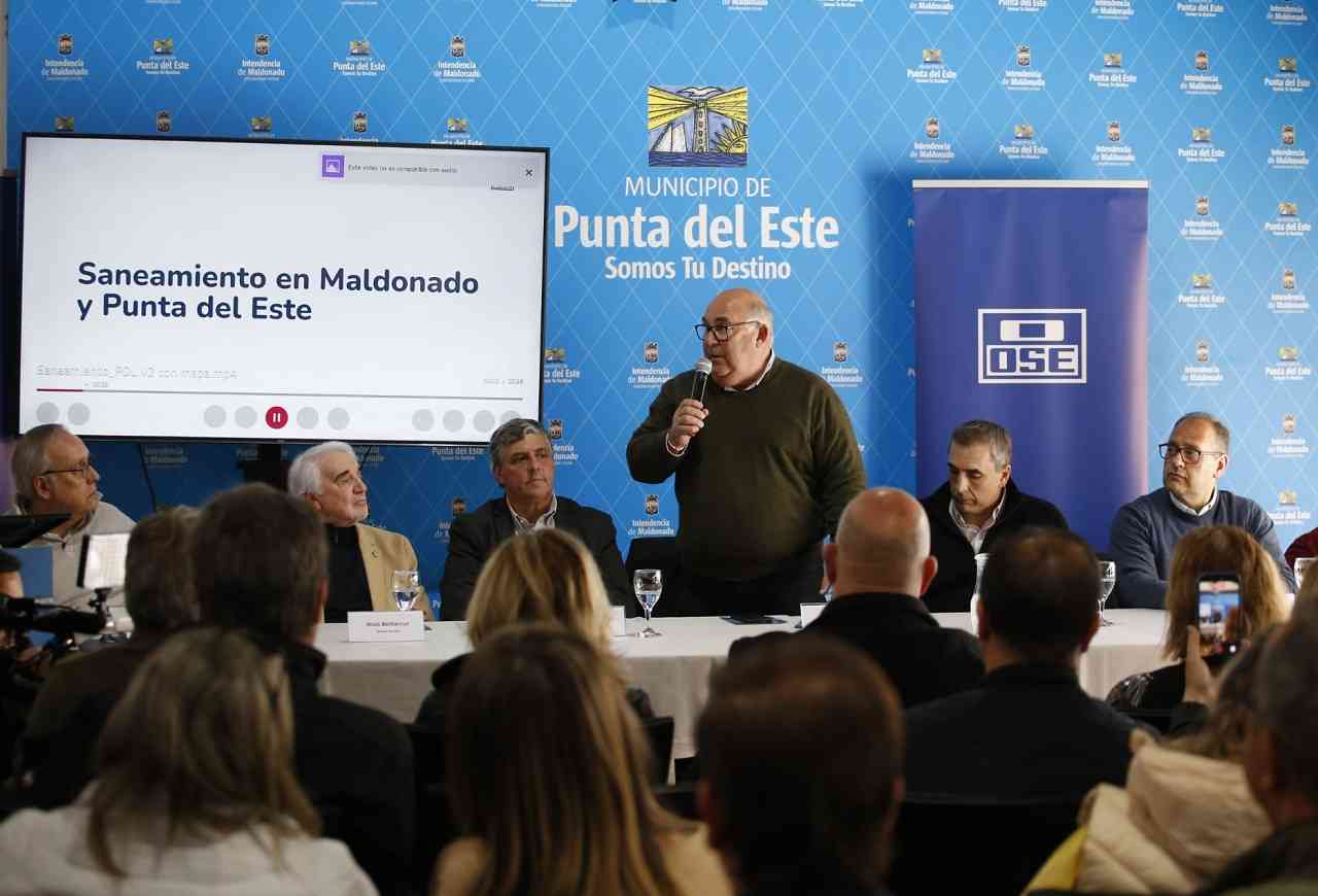 Punta del Este tendrá saneamiento en 15 barrios con una inversión de U$S 15 millones