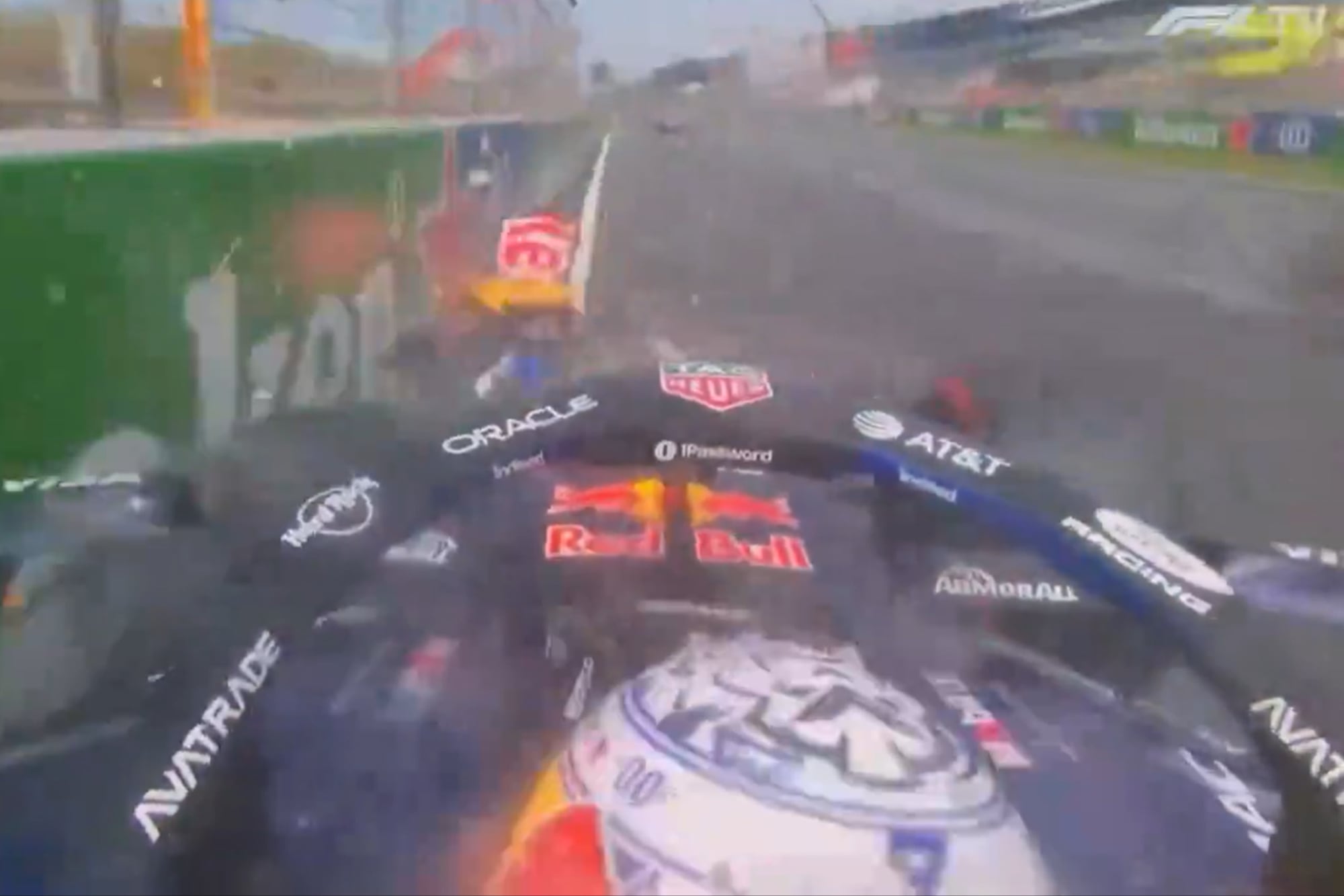 Max Verstappen sufrió un fuerte choque y abandonó el Gran Premio de Países Bajos en la primera vuelta